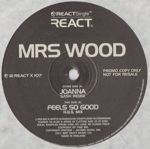 Mrs. Wood - Joanna / Feels So Good