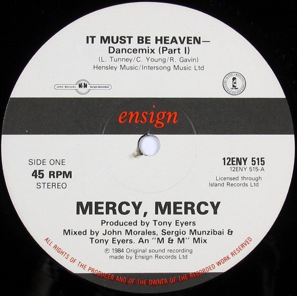 Mercy, Mercy - It Must Be Heaven