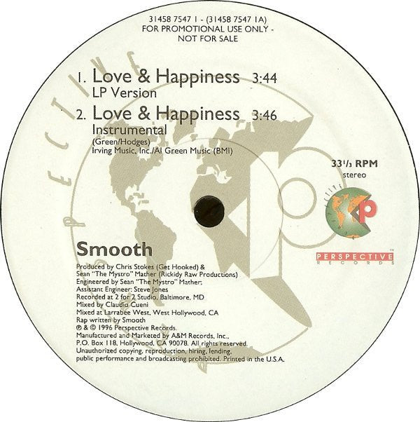 Smooth - Love & Happiness