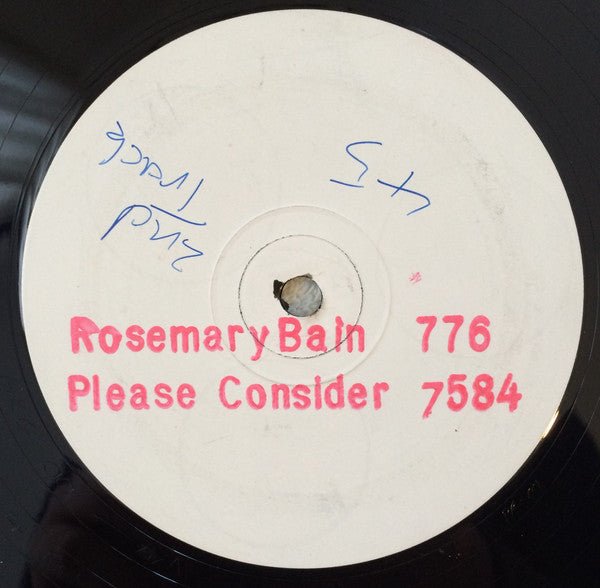 Rosemary Bain - Please Consider