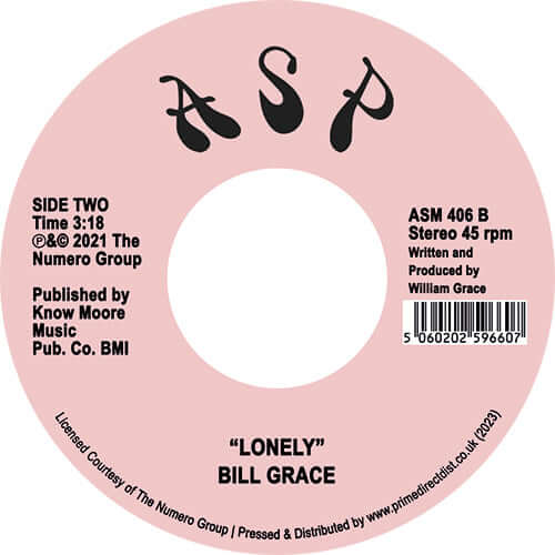 Bill Grace - Chances Go Round / Lonely