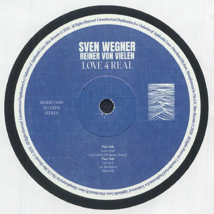 Sven Wegner / Reiner Von Vielen - Love 4 Real EP