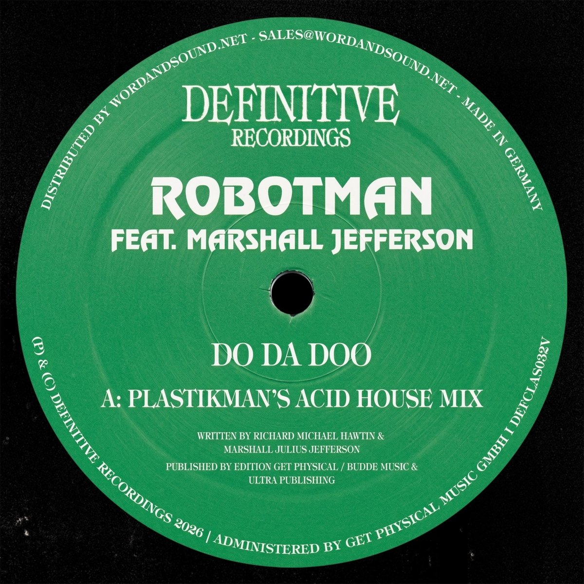 Robotman feat. Marshall Jefferson - Do Da Doo