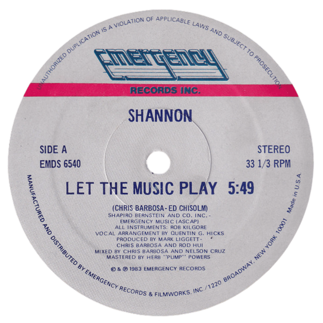 Shannon - Let The Music Play