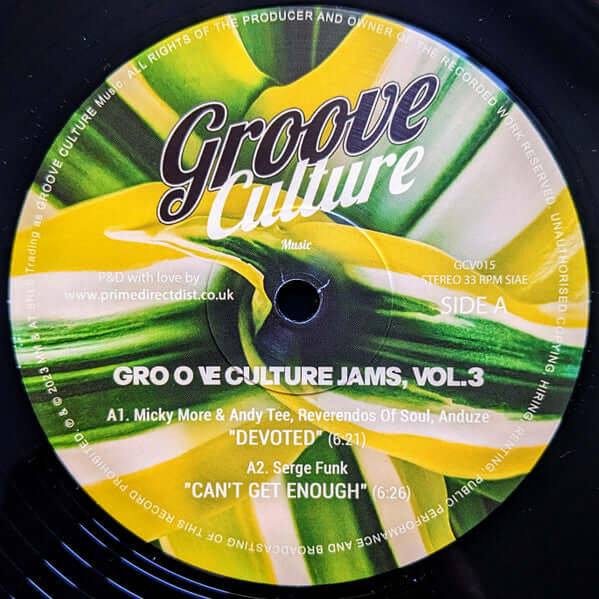 Various - Groove Culture Jams Vol 3