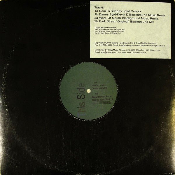 Park Street Productions - Blackground Music