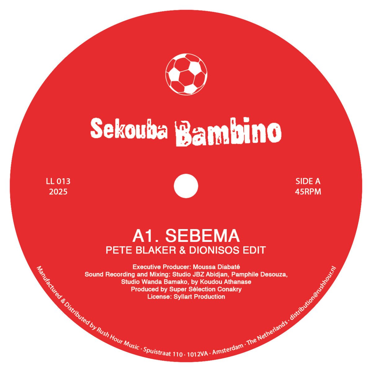 Sekouba Bambino - Sebema (Pete Blaker & Dionisos Edit)