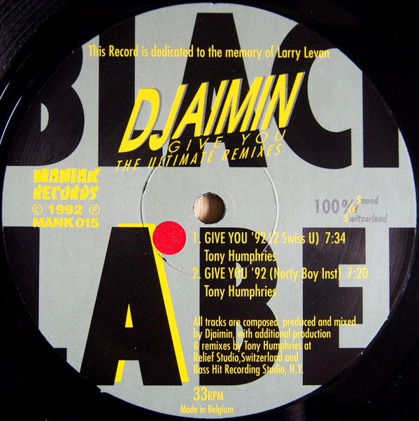 Djaimin - Give You (The Ultimate Remixes)