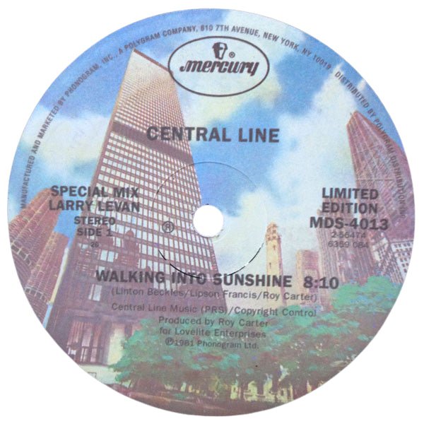 Central Line - Walking Into Sunshine