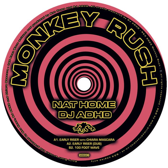 Nat Home / DJ ADHD - Early Riser / 100 Foot Wave
