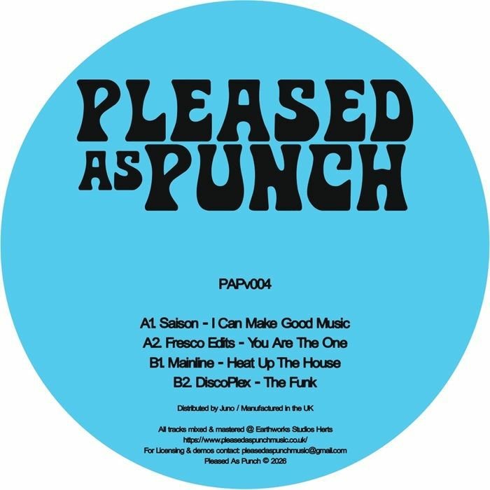 Saison / Fresco Edits / Mainline / Discoplex - PAPV 004