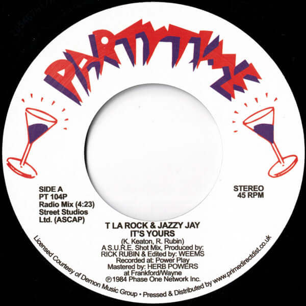 T LA Rock & Jazzy Jay - It’s Yours