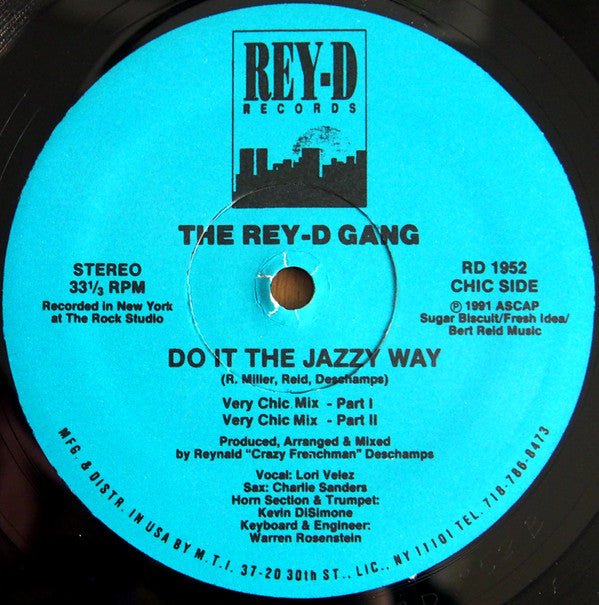The Rey-D Gang - Do It The Jazzy Way