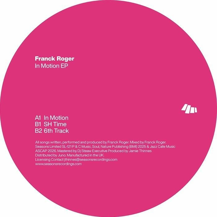 Franck Roger - In Motion EP