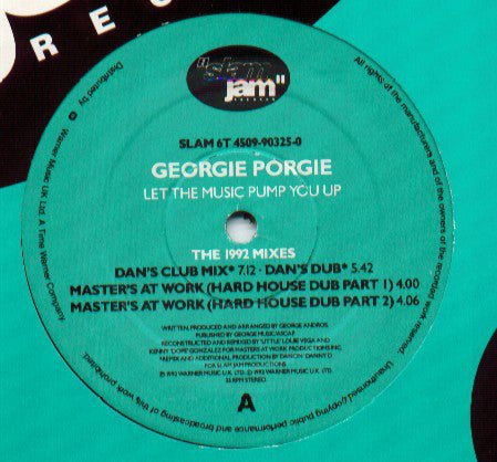Georgie Porgie - Let The Music Pump You Up (The 1991 & 1992 Mixes)