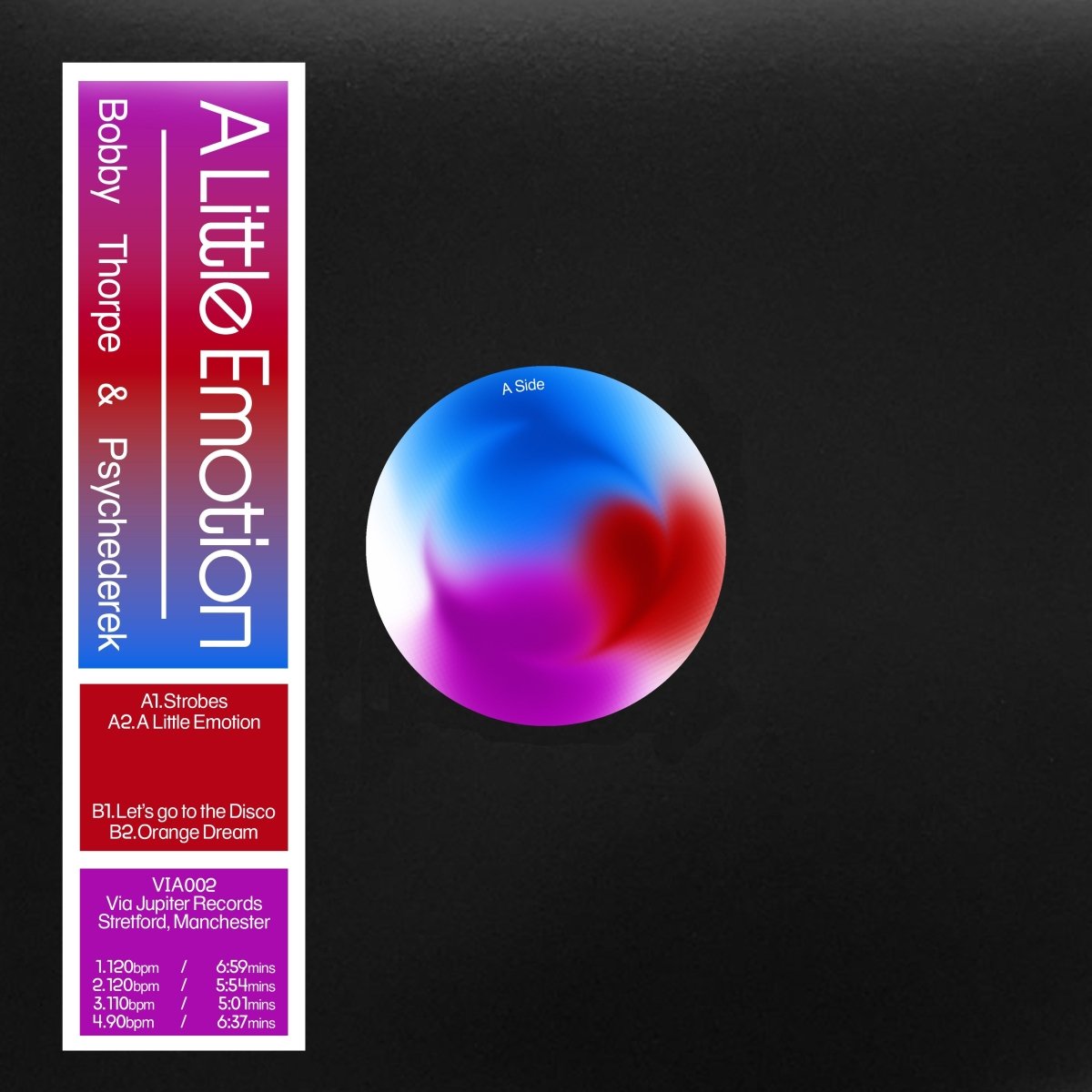 Bobby Thorpe & Psychederek - A Little Emotion (Ltd. 250 Copies)